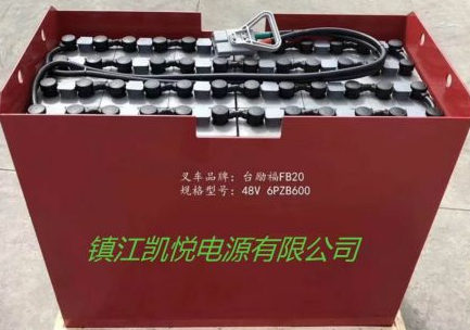 電動(dòng)叉車(chē)蓄電池放電降伏過(guò)程中的反應(yīng)